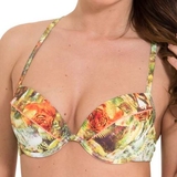 LingaDore Beach Voyage animal print padded bikini bra