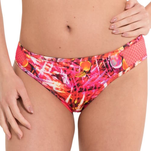 LingaDore Beach Paradise pink/print bikini brief