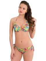 LingaDore Beach Carnaval blue bikini brief