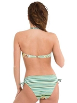 LingaDore Beach Postes green padded bikini bra