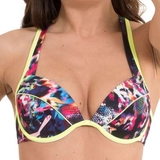 LingaDore Beach Escape yellow padded bikini bra