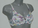 Triumph Amourette ivory/print non-padded bra