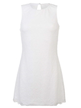 Sapph Powerfull muse off white dress