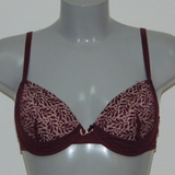 Cybéle Flamboyant bordeaux padded bra