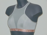 Armani Ladies Rubina silver wireless bra