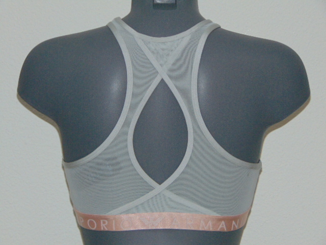 Armani Ladies Rubina silver wireless bra