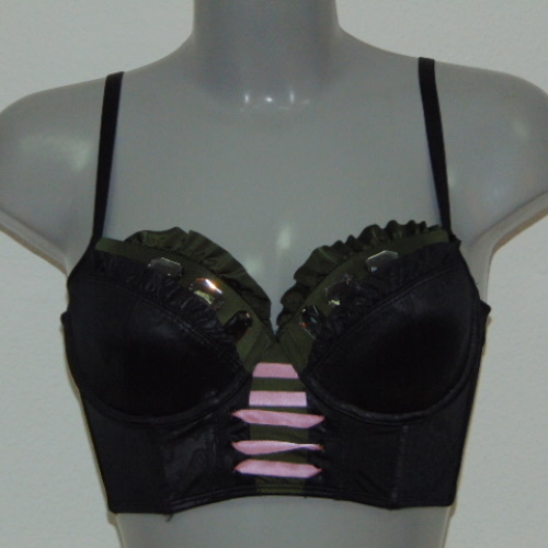 Marlies Dekkers Rebellious Princess black/green padded bra
