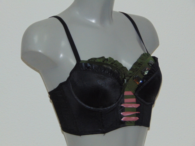 Marlies Dekkers Rebellious Princess black/green padded bra