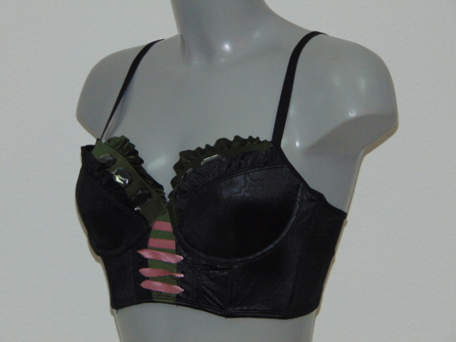 Marlies Dekkers Rebellious Princess black/green padded bra