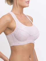 Q-Linn Barcelona purple sport bra