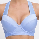 Q-Linn Amsterdam blue sport bra