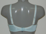 Eva Polka Dot blue non-padded bra