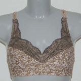 Eva Olivia brown wireless bra