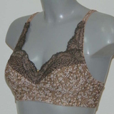 Eva Olivia brown wireless bra