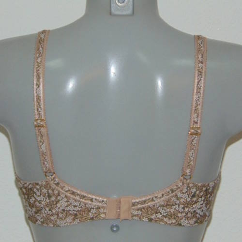 Eva Olivia brown non-padded bra