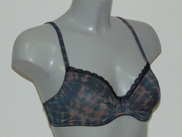 Eva Fire Work black non-padded bra