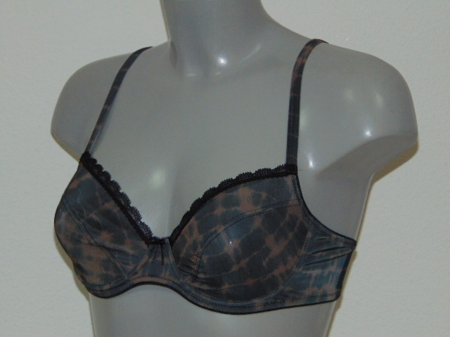 Eva Fire Work black non-padded bra