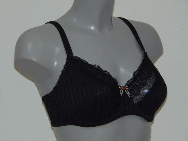 Eva Christa black non-padded bra