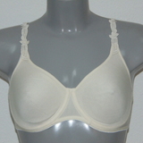 Eva Silk ivory non-padded bra