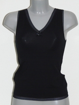 Eva Piazzo black singlet