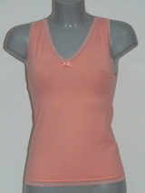 Eva Piazzo salmon singlet