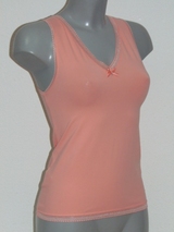 Eva Piazzo salmon singlet