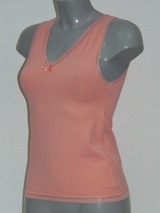 Eva Piazzo salmon singlet