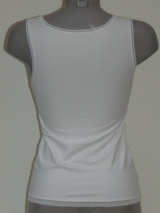 Eva Piazzo white singlet