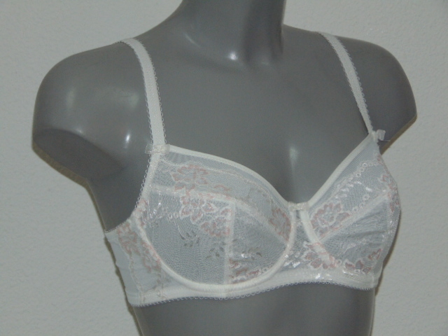 Eva Fleur white non-padded bra