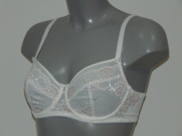 Eva Fleur white non-padded bra