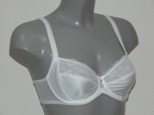 Eva Donna white non-padded bra