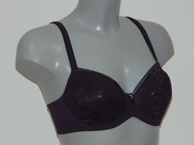 Eva Femme purple non-padded bra
