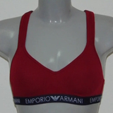 Armani Ladies Armani Sport red sport top