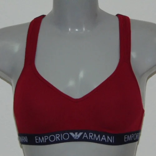 Armani Ladies Armani Sport red sport top