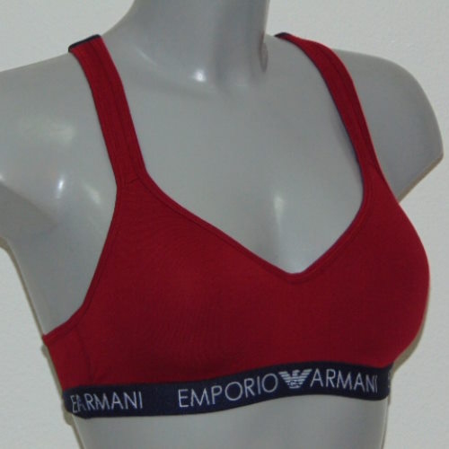 Armani Ladies Armani Sport red sport top
