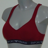 Armani Ladies Armani Sport red sport top