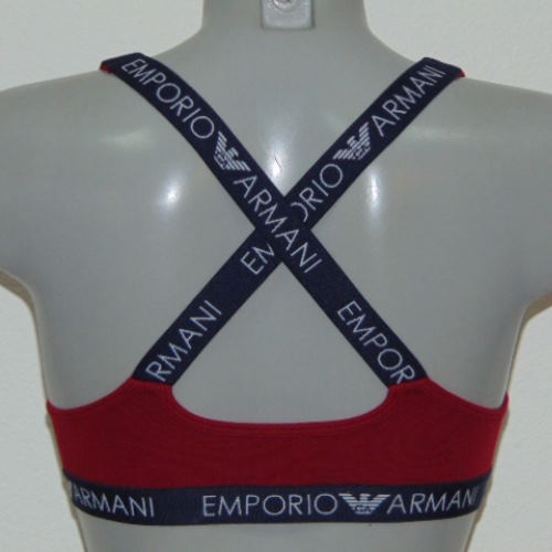 Armani Ladies Armani Sport red sport top