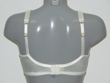 Eva Satin ivory wireless bra