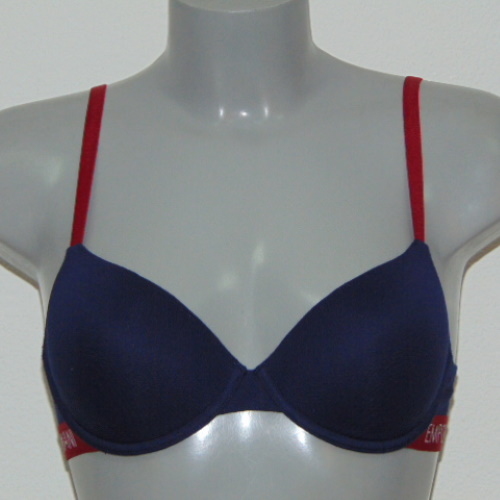 Armani Ladies Armani Sport navy blue padded bra