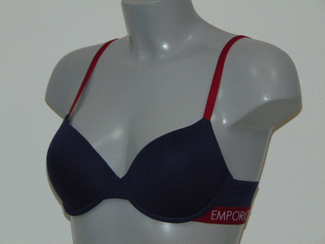 Armani Ladies Armani Sport navy blue padded bra