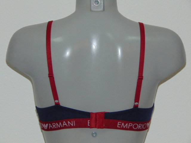 Armani Ladies Armani Sport navy blue padded bra