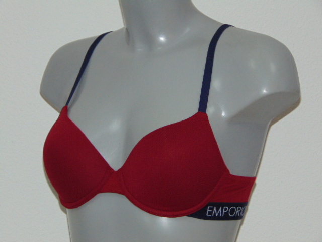 Armani Ladies Armani Sport red padded bra