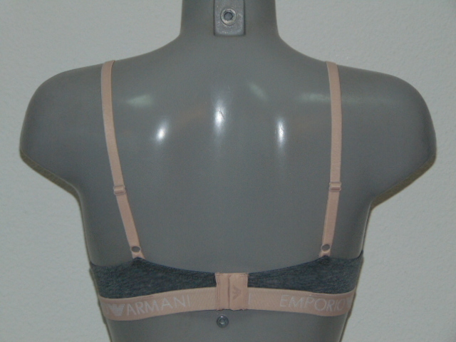 Armani Ladies Armani Sport grey padded bra