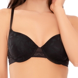 After Eden Lora black padded bra