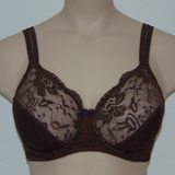 Elbrina Johanna brown non-padded bra