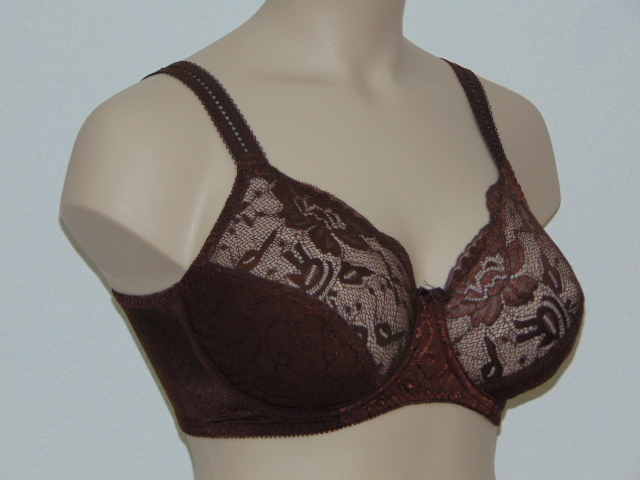 Elbrina Johanna brown non-padded bra