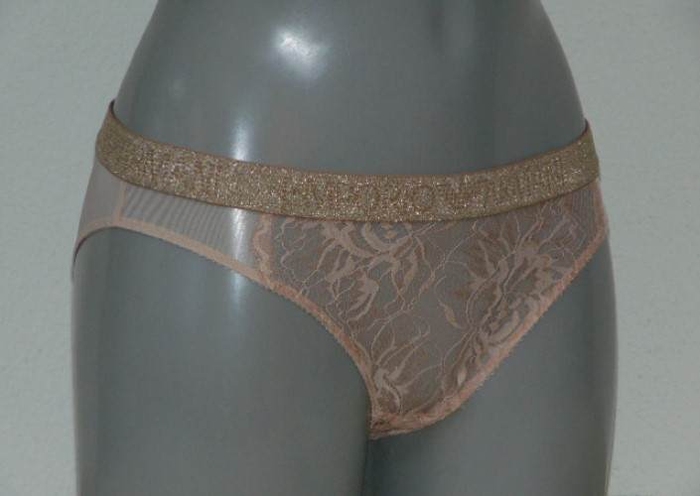 Armani Ladies Pizzo d'Oro peach brief