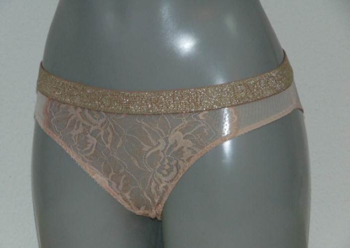 Armani Ladies Pizzo d'Oro peach brief