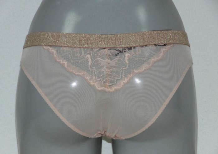 Armani Ladies Pizzo d'Oro peach brief