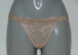 Armani Ladies Pizzo d'Oro peach thong